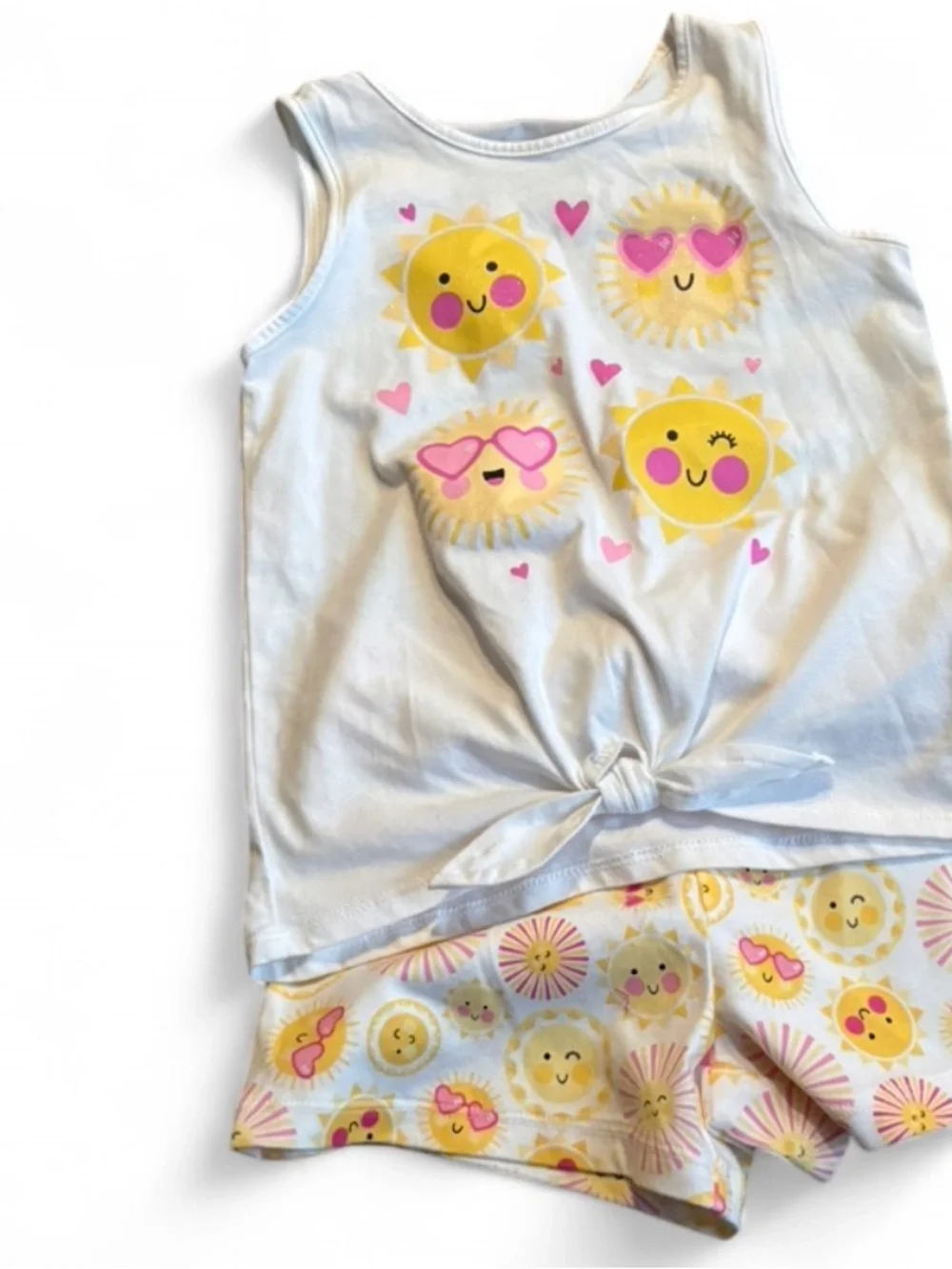 The Children's Place Cream Turtle & Sunshine Matching Sets - Picture 2 of 7